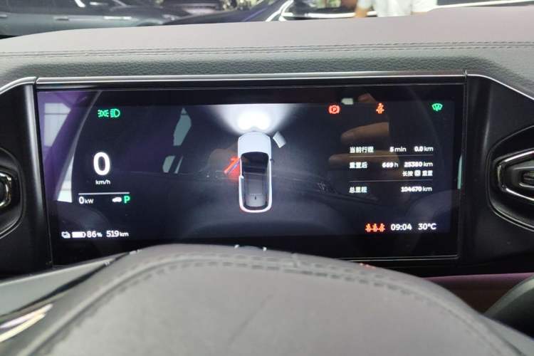 Used Nio ES6 2020 600 km Sport Edition Instrument Cluster