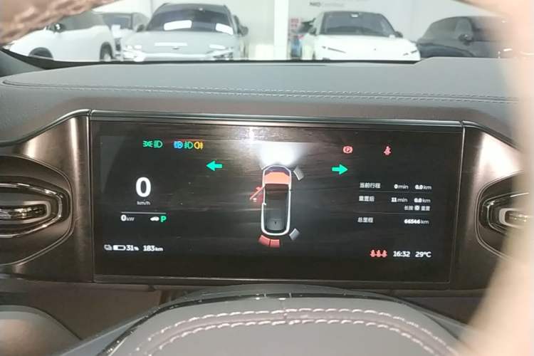 Used Nio ES6 2020 610 km Performance Version Instrument Cluster