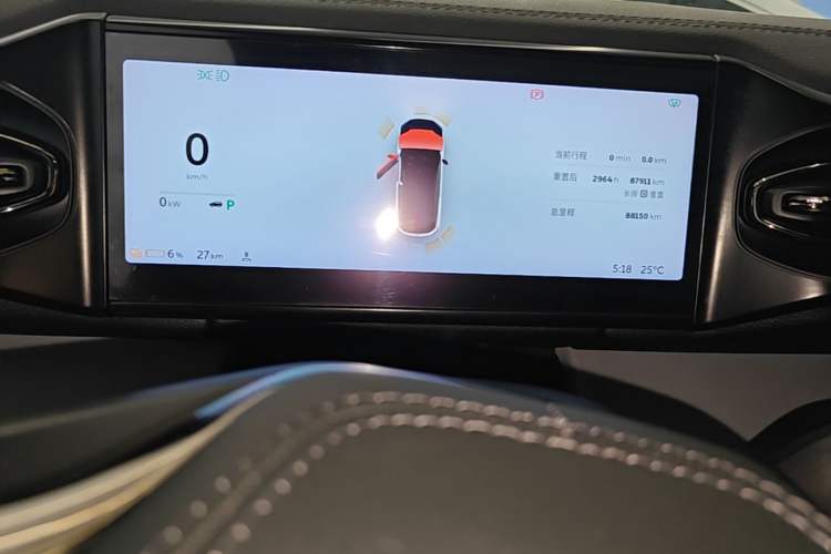 Used Nio ES6 2020 420 km Sport Edition Instrument Cluster