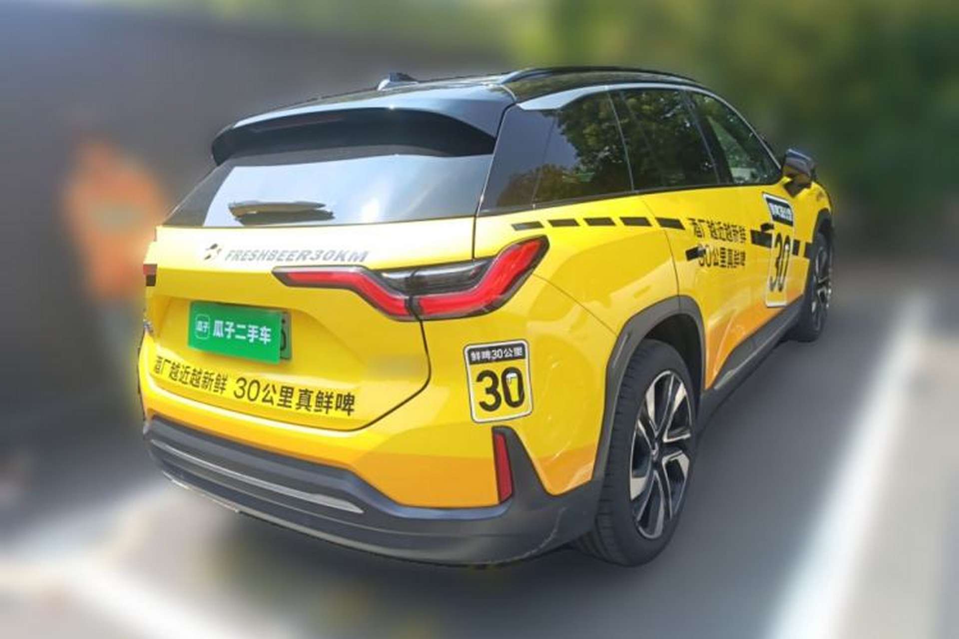 Used Nio ES6 2020 430 km Signature Edition Rear Right 45 Deg