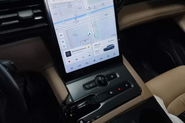 Used Nio ES6 2022 75 kWh Performance Version Audio And AC Panel