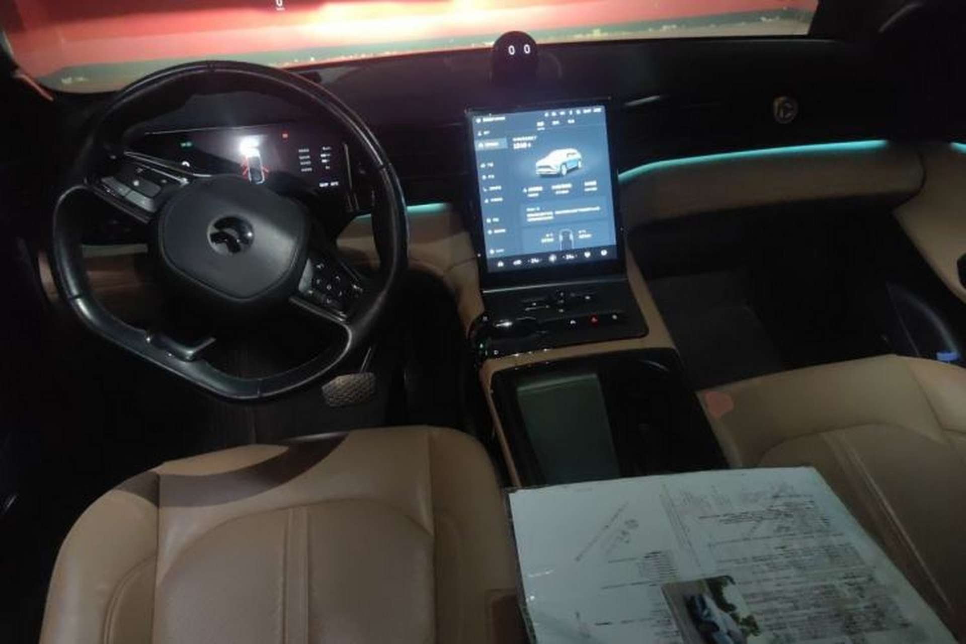 Used Nio ES6 2022 75 kWh Performance Version Center Console