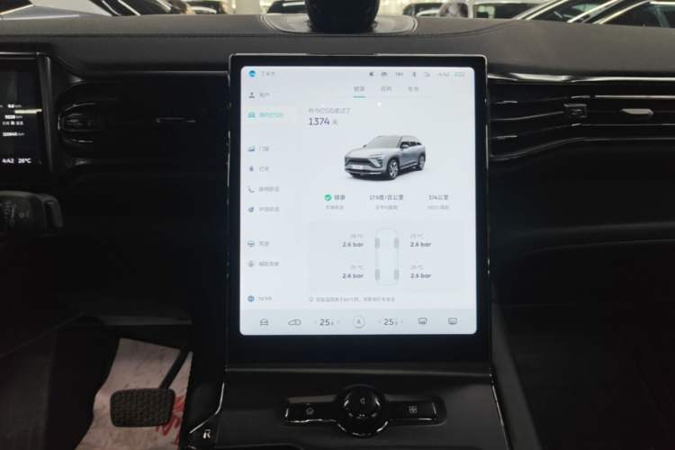 Used Nio ES6 2022 75 kWh Sport Edition Audio And AC Panel