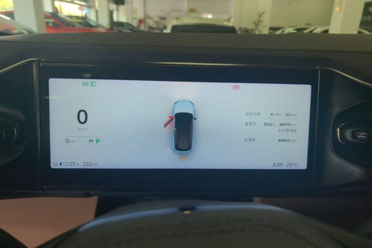 Used Nio ES6 2022 100kWh Performance Version Instrument Cluster