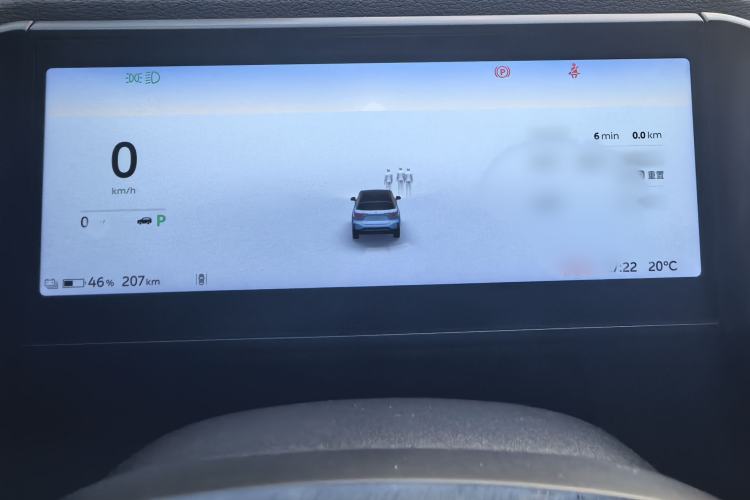 Used Nio ES6 2022 75 kWh Sport Edition Instrument Cluster