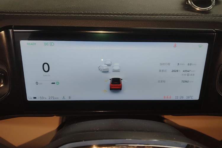 Used Nio ES6 2022 75 kWh Sport Edition Instrument Cluster