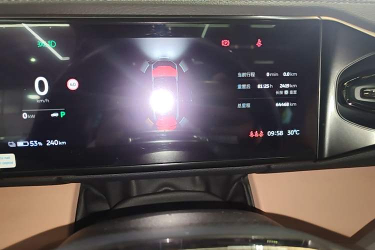 Used Nio ES6 2022 75 kWh Sport Edition Instrument Cluster