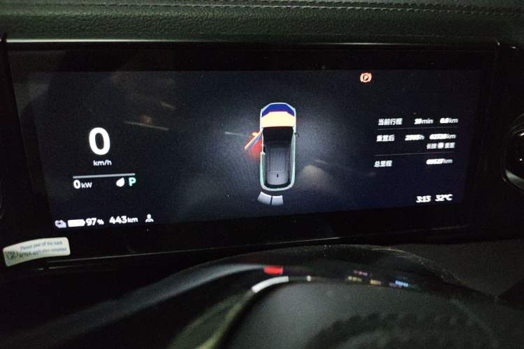 Used Nio ES6 2022 75 kWh Sport Edition Instrument Cluster