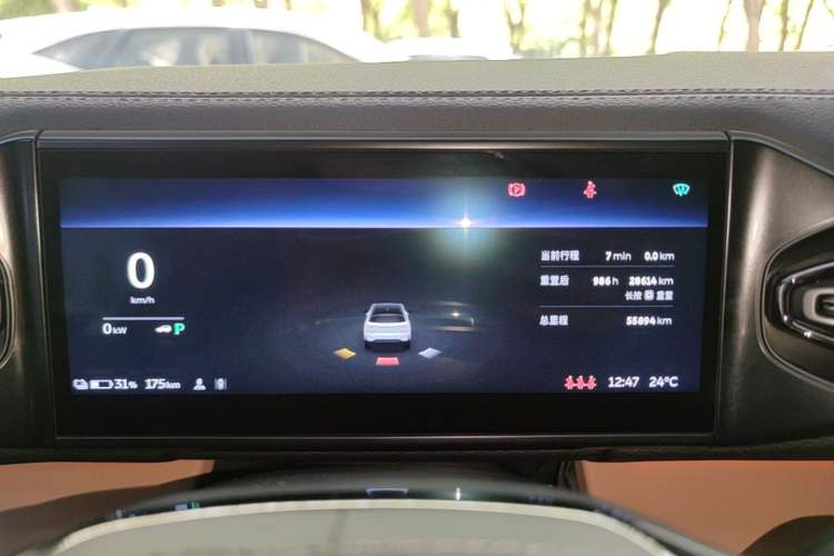 Used Nio ES6 2022 100kWh Sport Edition Instrument Cluster