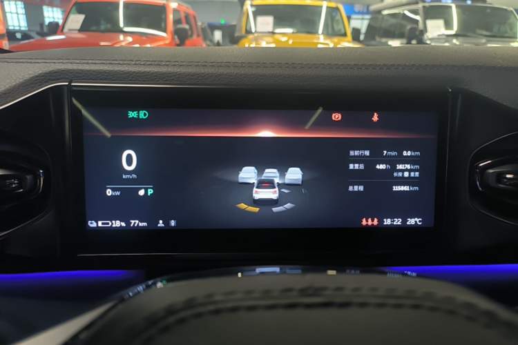 Used Nio ES6 2022 75 kWh Sport Edition Instrument Cluster
