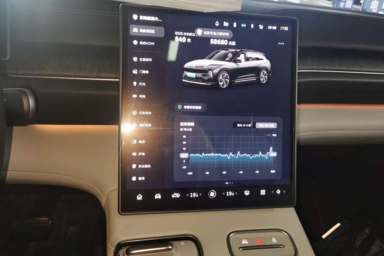 Used Nio ES6 2023 75 kWh Audio And AC Panel