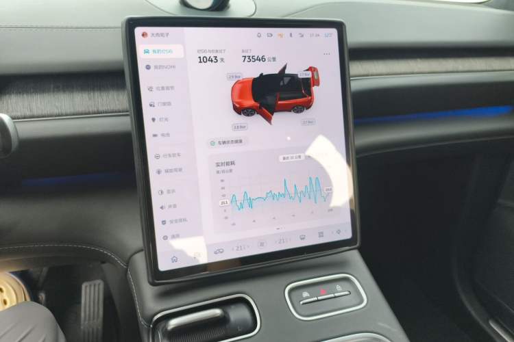 Used Nio ES6 2023 75 kWh Audio And AC Panel
