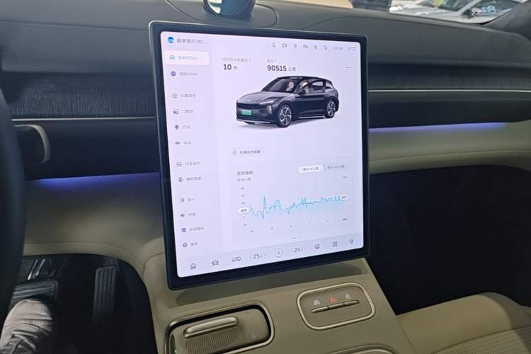 Used Nio ES6 2023 75 kWh Audio And AC Panel