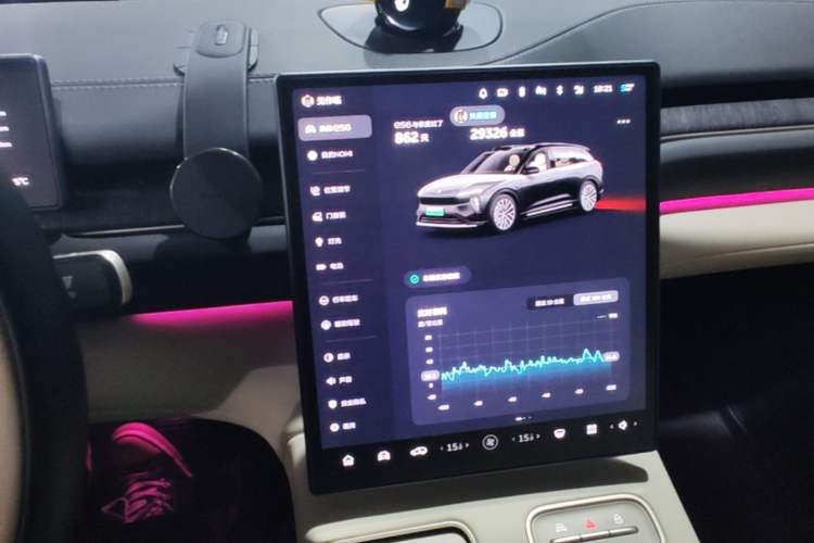Used Nio ES6 2023 75 kWh Audio And AC Panel
