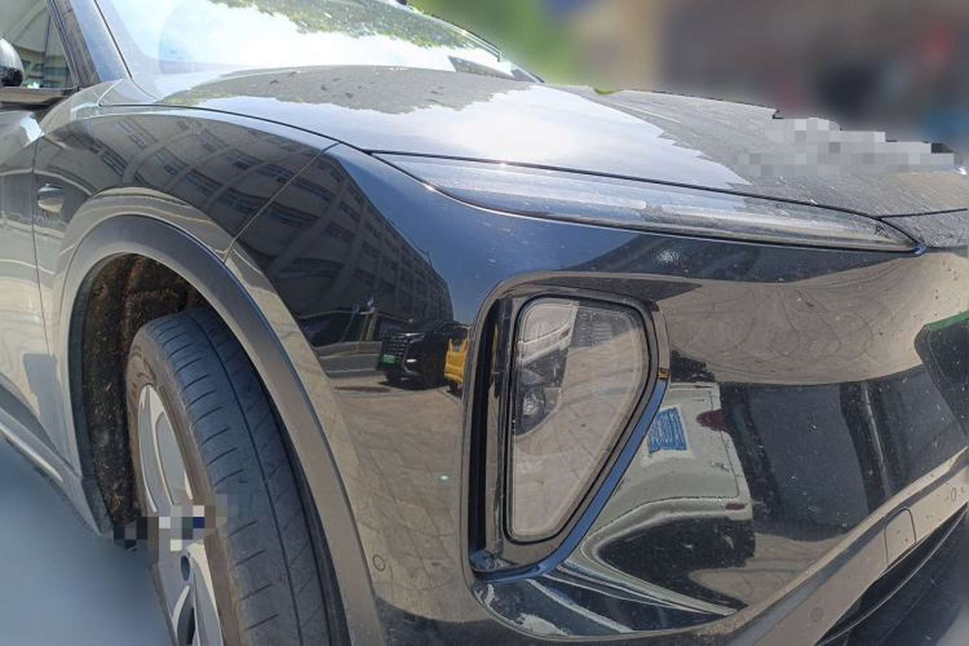 Used Nio ES6 2023 75 kWh Front Right 45 Deg