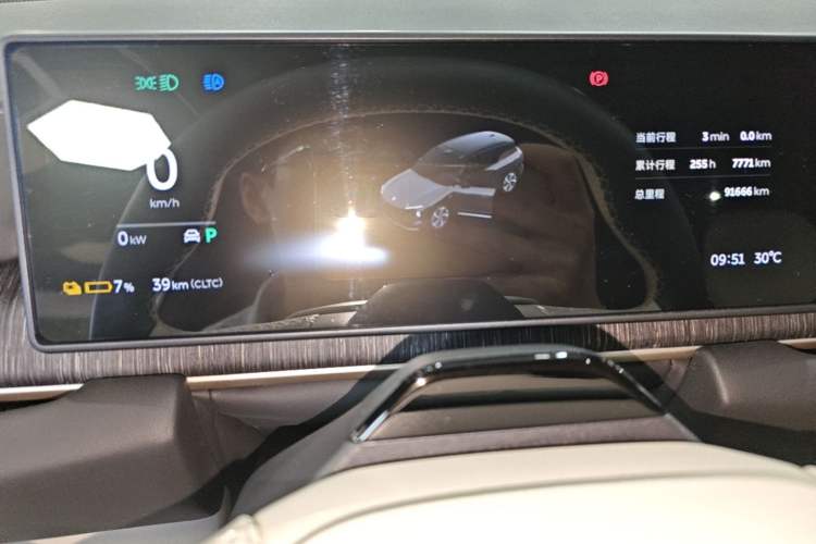 Used Nio ES6 2023 75 kWh Instrument Cluster