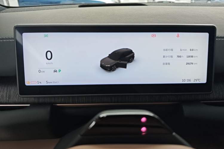 Used Nio ES6 2023 75 kWh Instrument Cluster