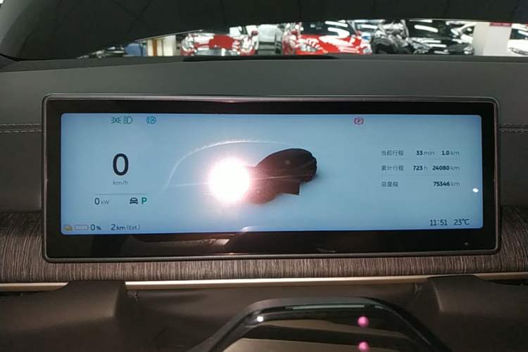 Used Nio ES6 2023 75 kWh Instrument Cluster