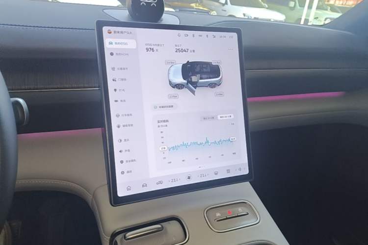 Used Nio ES6 2023 75 kWh Audio And AC Panel