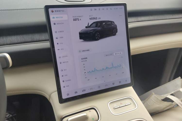 Used Nio ES6 2023 75 kWh Audio And AC Panel