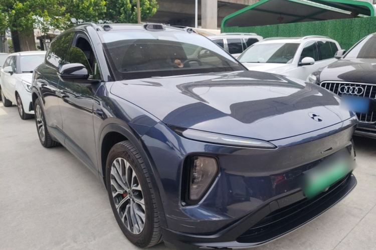 Used Nio ES6 2023 75 kWh Front Right 45 Deg
