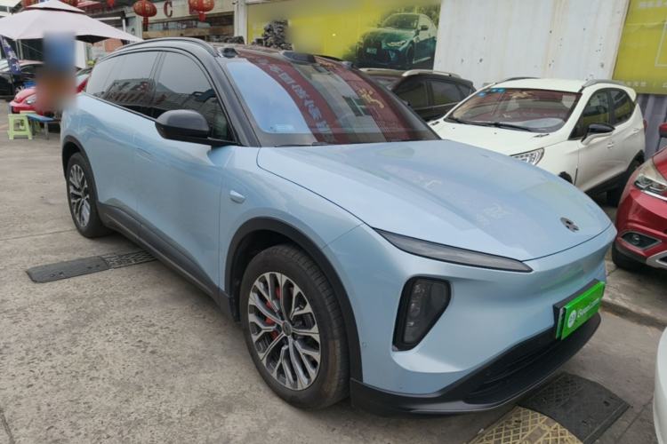 Used Nio ES6 2023 75 kWh Front Right 45 Deg