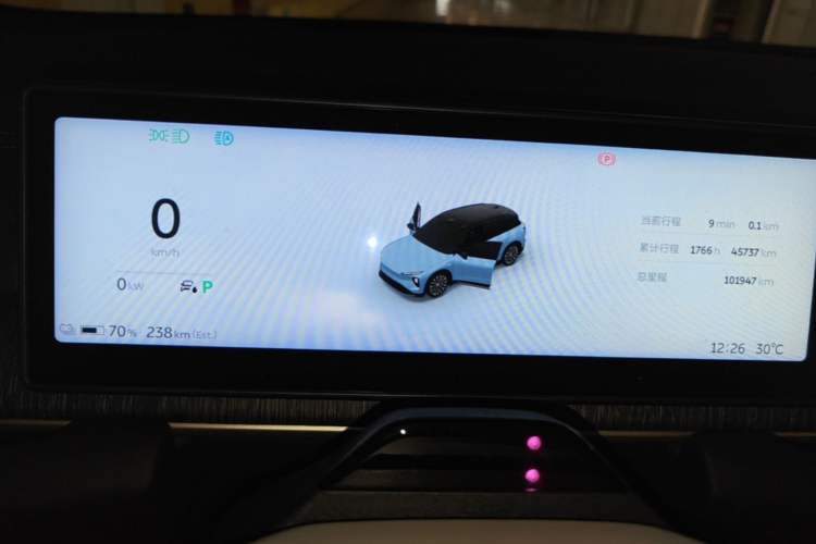 Used Nio ES6 2023 75 kWh Instrument Cluster