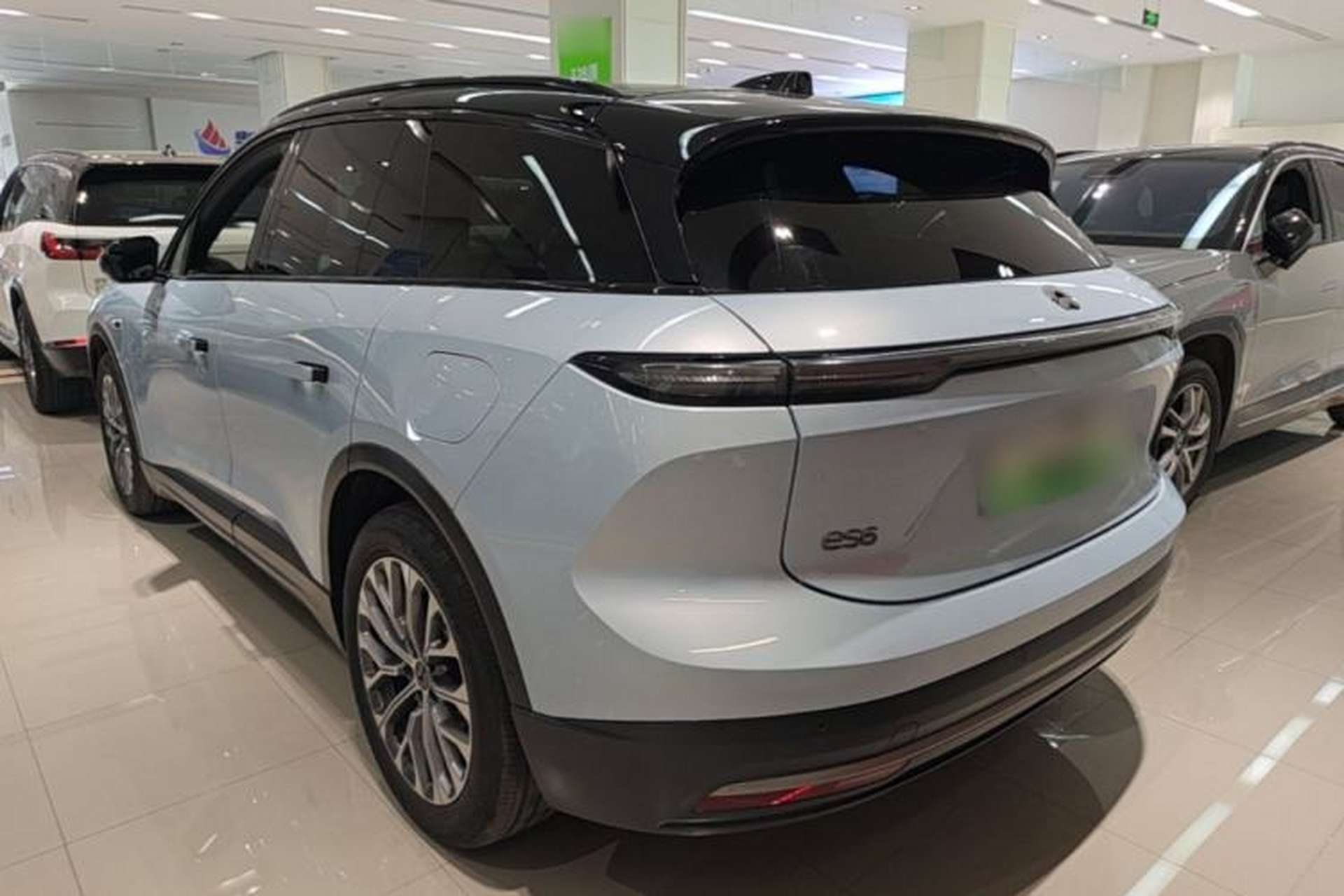 Used Nio ES6 2023 75 kWh Rear Left 45 Deg