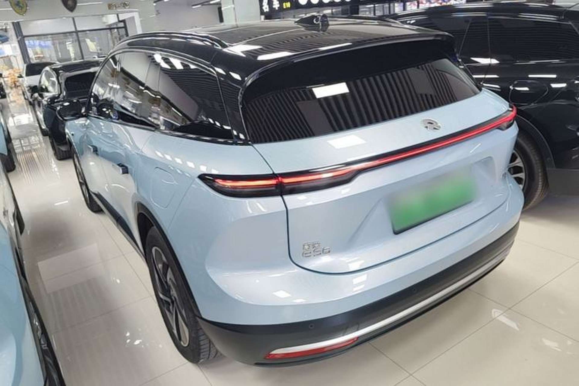 Used Nio ES6 2023 75 kWh Rear Left 45 Deg