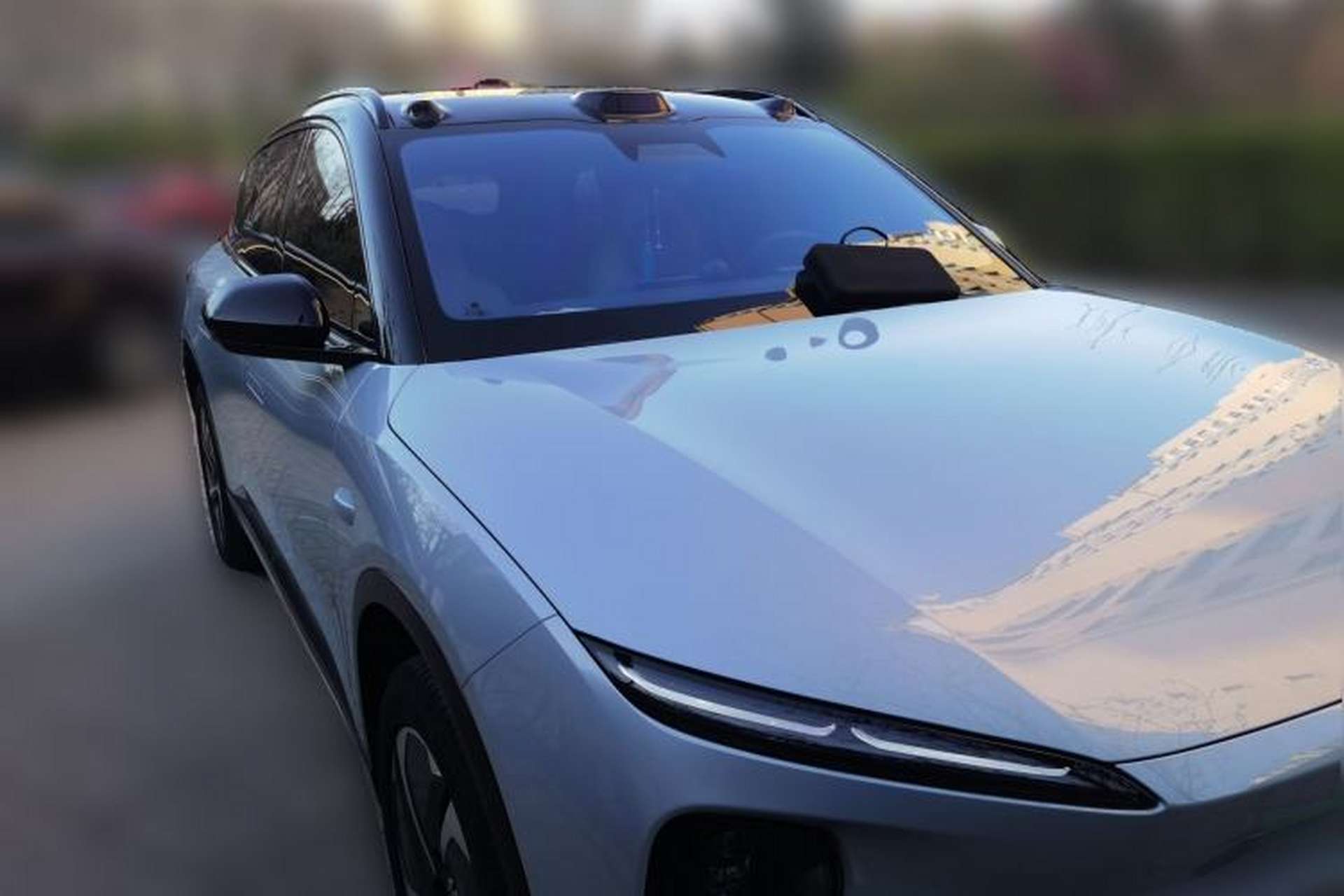 Used Nio ES6 2023 75 kWh Front Right 45 Deg