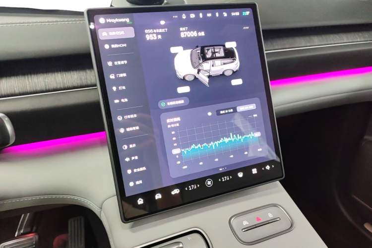 Used Nio ES6 2023 75 kWh Audio And AC Panel