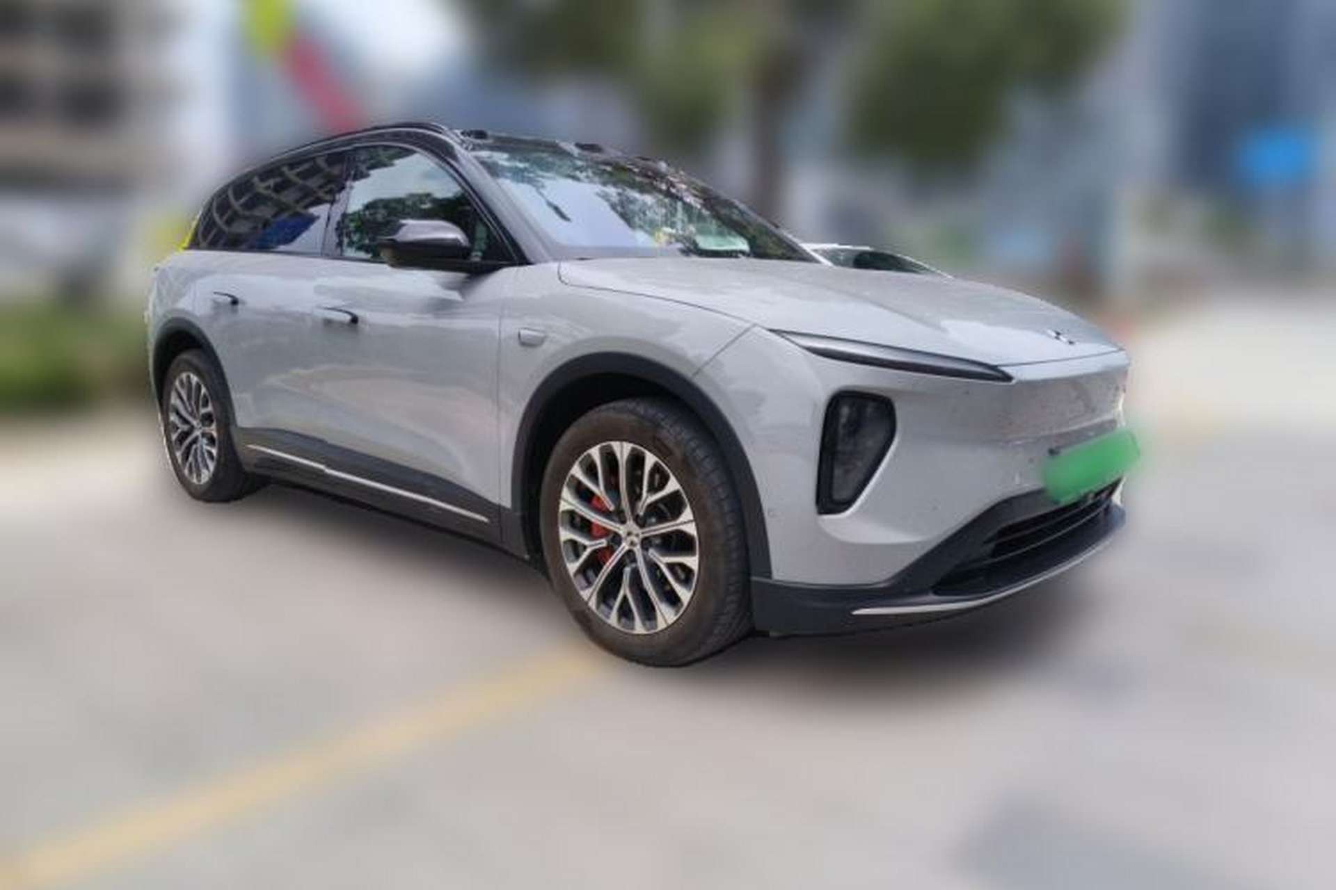 Used Nio ES6 2023 75 kWh Front Right 45 Deg