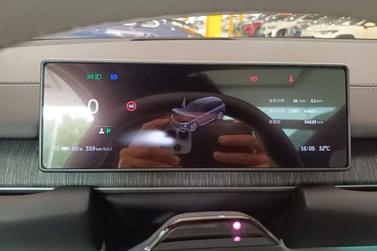 Used Nio ES6 2023 75 kWh Instrument Cluster