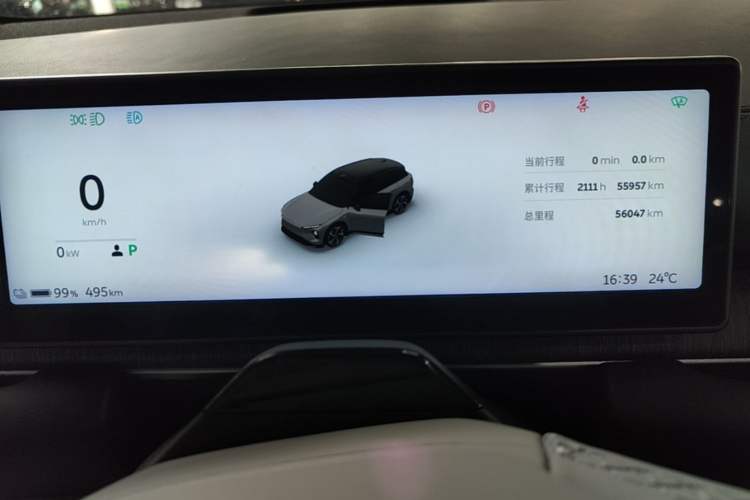 Used Nio ES6 2023 75 kWh Instrument Cluster