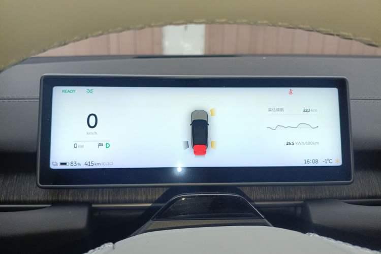 Used Nio ES6 2023 75 kWh Instrument Cluster