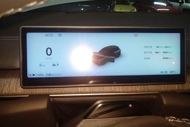 Used Nio ES6 2023 75 kWh Instrument Cluster