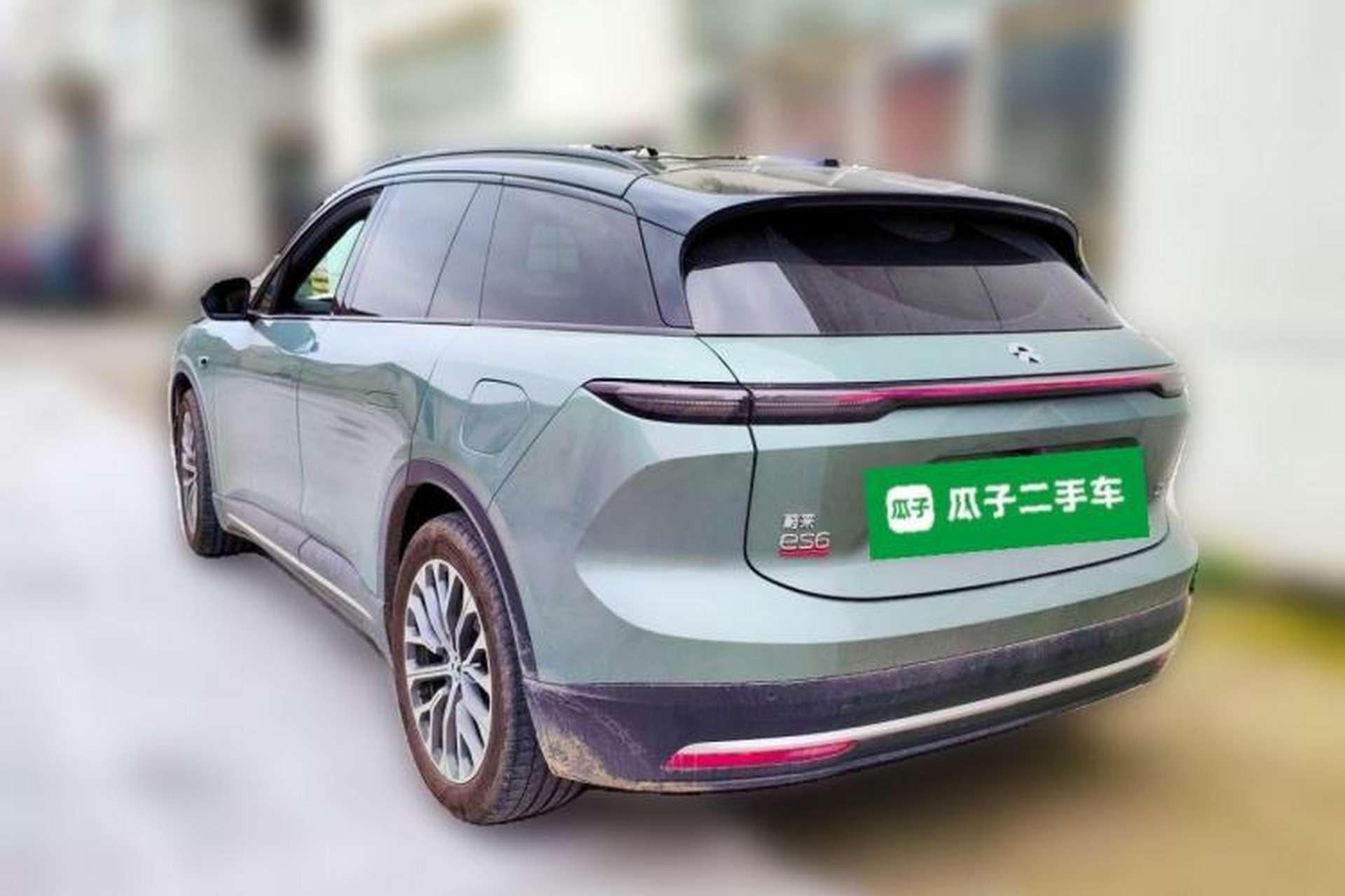Used Nio ES6 2023 75 kWh Rear Left 45 Deg