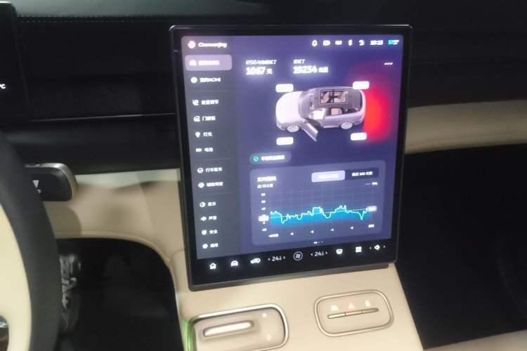 Used Nio ES6 2023 75 kWh Audio And AC Panel