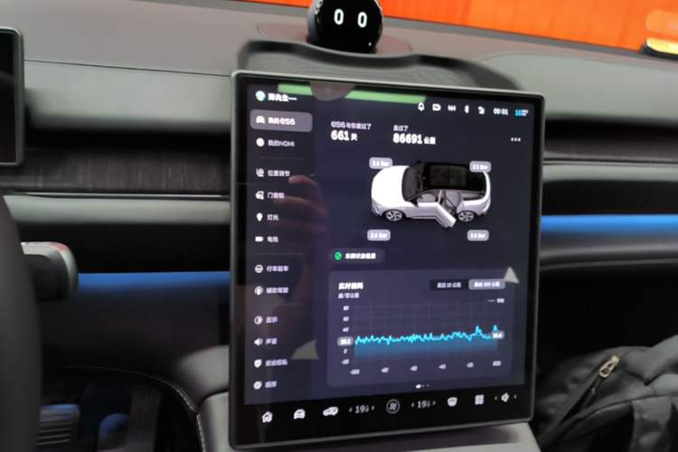 Used Nio ES6 2023 75 kWh Audio And AC Panel