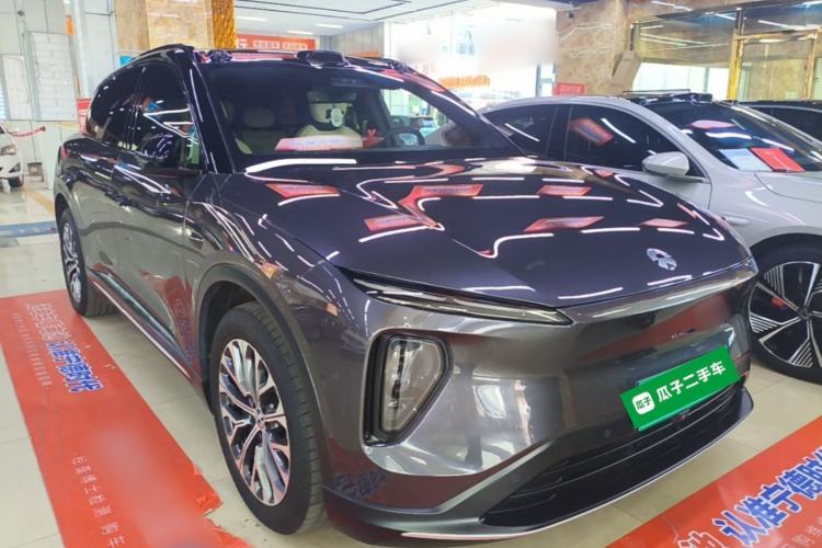 Used Nio ES6 2023 75 kWh Front Right 45 Deg