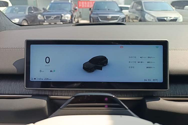 Used Nio ES6 2023 75 kWh Instrument Cluster
