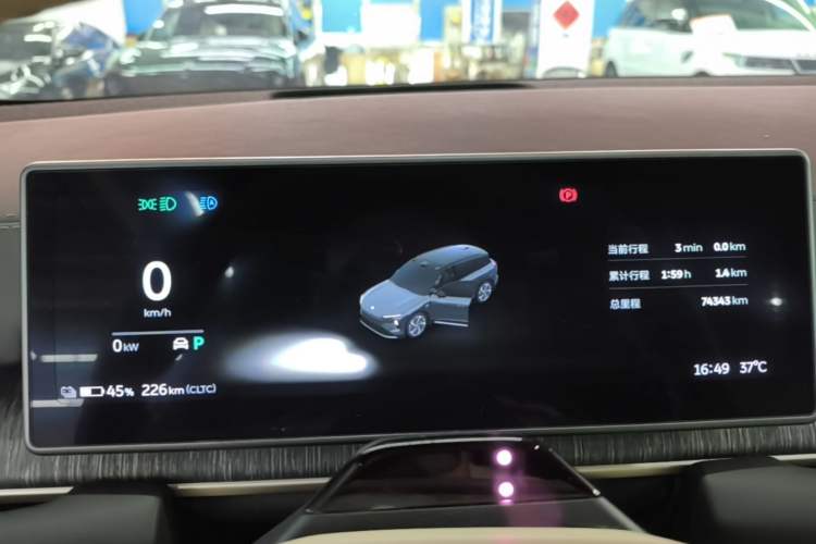 Used Nio ES6 2023 75 kWh Instrument Cluster