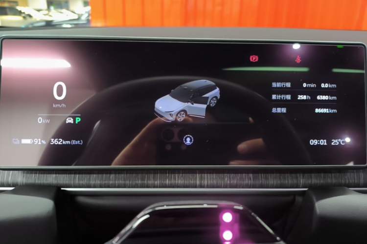 Used Nio ES6 2023 75 kWh Instrument Cluster