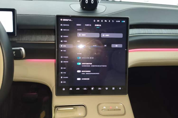 Used Nio ES6 2023 100kWh Audio And AC Panel