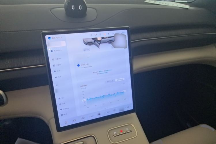 Used Nio ES6 2023 75 kWh Center Console