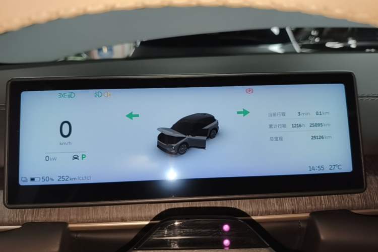 Used Nio ES6 2023 75 kWh Instrument Cluster