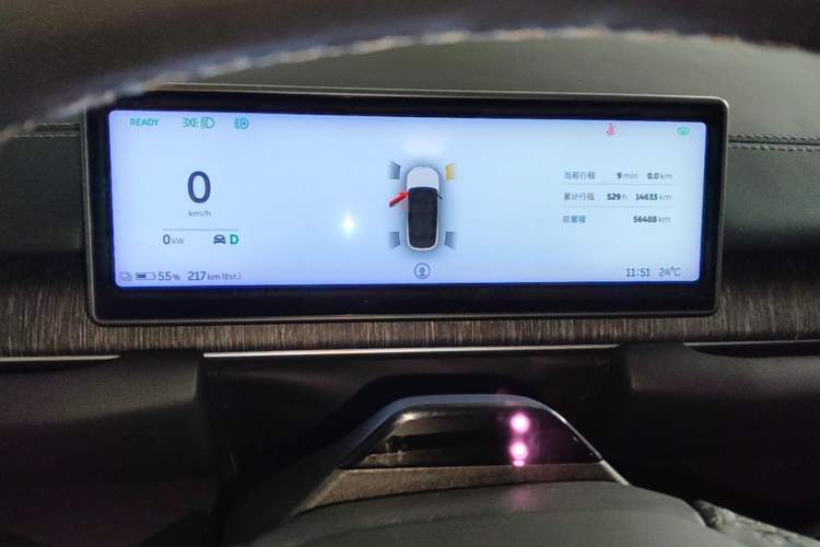 Used Nio ES6 2023 75 kWh Instrument Cluster