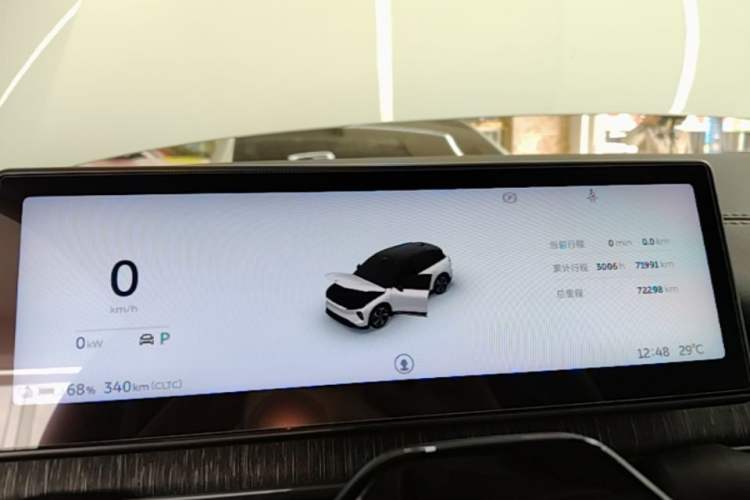 Used Nio ES6 2023 75 kWh Instrument Cluster
