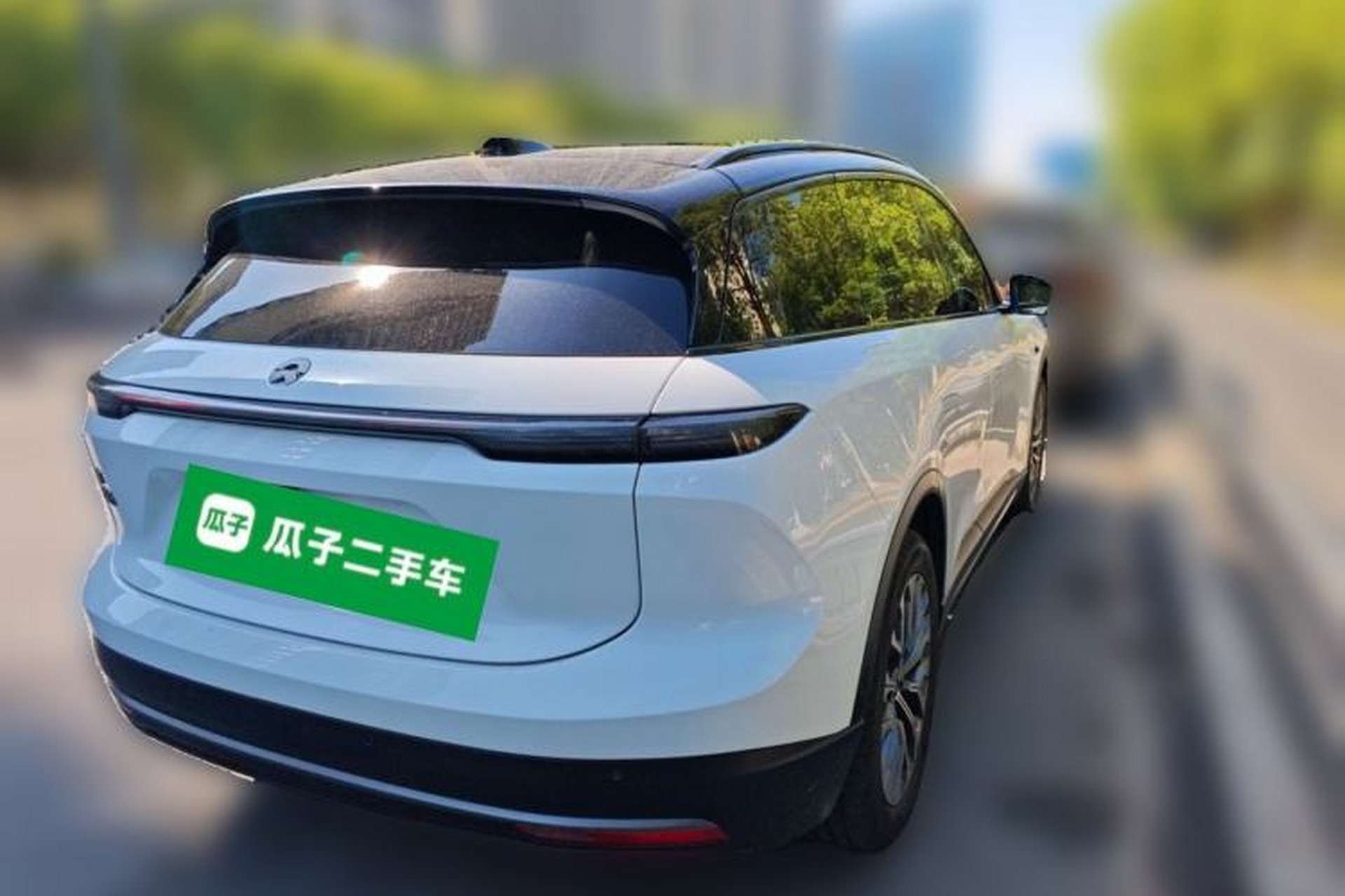 Used Nio ES6 2023 75 kWh Rear Right 45 Deg