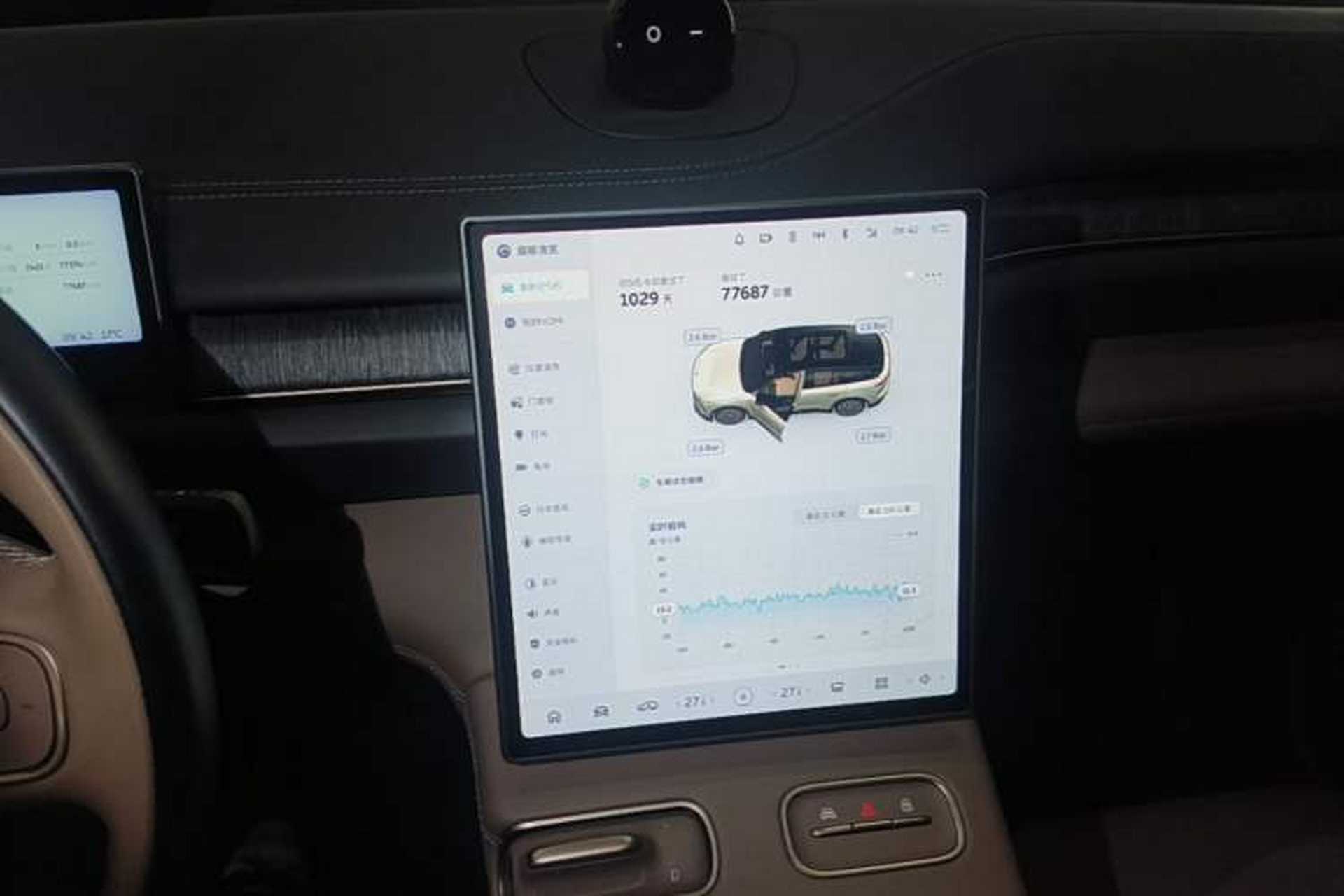 Used Nio ES6 2023 75 kWh Audio And AC Panel